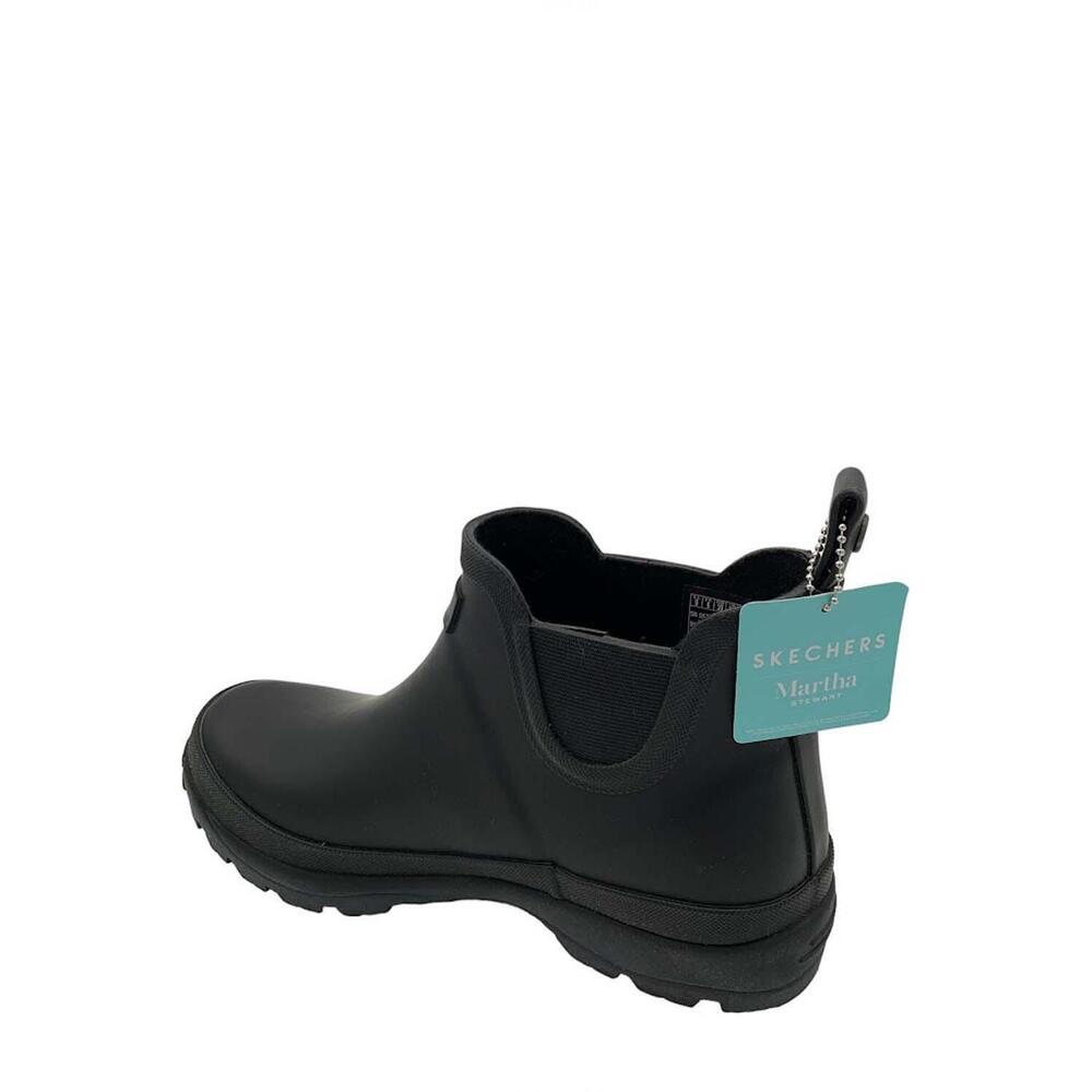 Martha Stewart x Skechers Waterproof Chelsea Boots Rugged Black - Medium - Picture 3 of 3